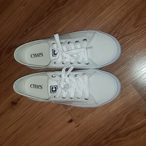 Chaps Women's White Sneakers Sz 10 New